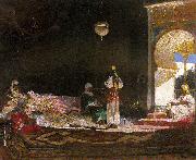 Jean-Joseph Benjamin-Constant, Harem Scene